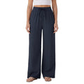 Vida byxor med dragsko för dam-Pants for woman-Fjallbarn