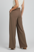 Vida byxor med knytmidja för dam-Pants for Women-Fjallbarn