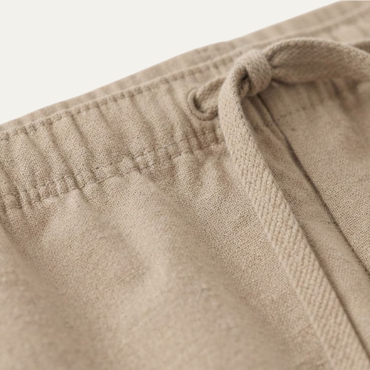 Vida linneblandade byxor för män-Pants for Men-Fjallbarn
