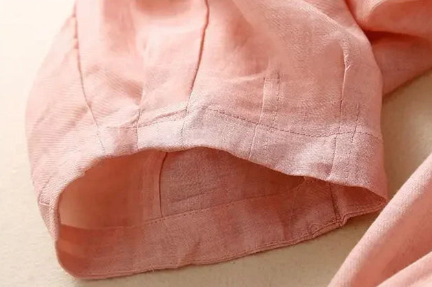 Vida linnebyxor med dragsko för dam-Pants for Women-Fjallbarn