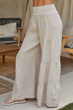 Vida palazzobyxor med våder för dam-Pants for Women-Fjallbarn
