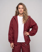 Vindjacka med huva och dragkedja för dam-Jacket for women-Fjallbarn