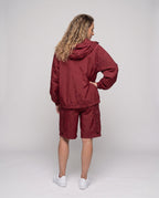 Vindjacka med huva och dragkedja för dam-Jacket for women-Fjallbarn