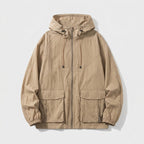 Vindjacka med huva och dragkedja för dam-Jacket for women-Fjallbarn