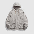 Vindjacka med huva och dragkedja för dam-Jacket for women-Fjallbarn