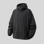 Vindjacka med huva och dragkedja för dam-Jacket for women-Fjallbarn