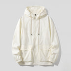 Vindjacka med huva och dragkedja för dam-Jacket for women-Fjallbarn