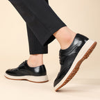 Wingtip Brogues med snörning för herrar-Footwear for men-Fjallbarn