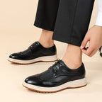 Wingtip Brogues med snörning för herrar-Footwear for men-Fjallbarn