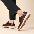 Wingtip Brogues med snörning för herrar-Footwear for men-Fjallbarn